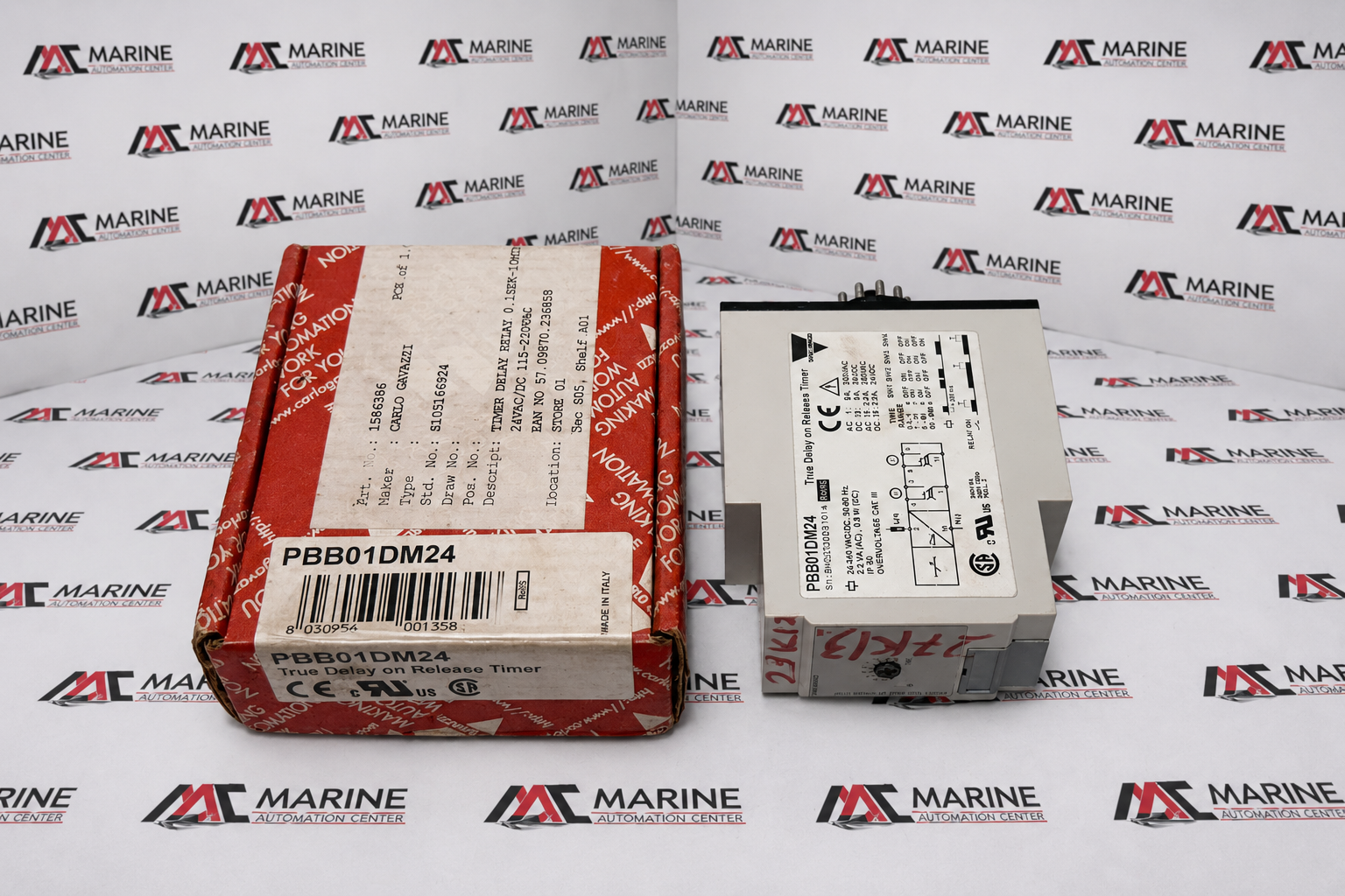 Carlo Gavazzi True Delay on Release Timer  PBB01DM24