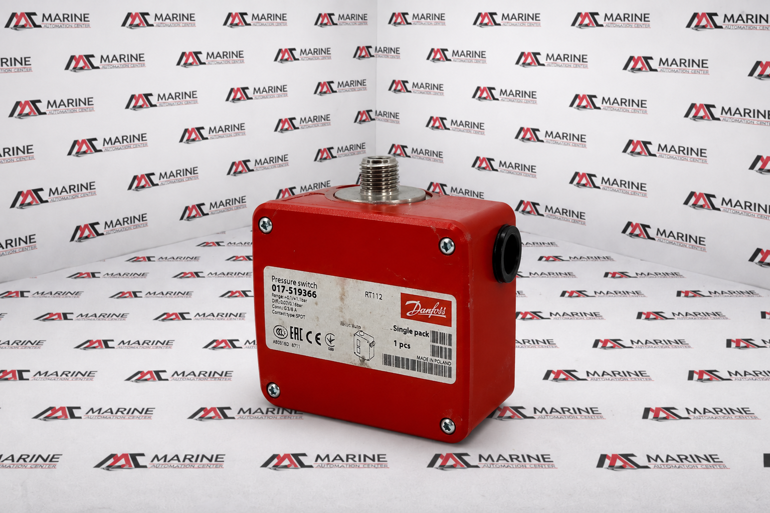 Danfoss RT112 Mechanical Pressure Switch thumbnail