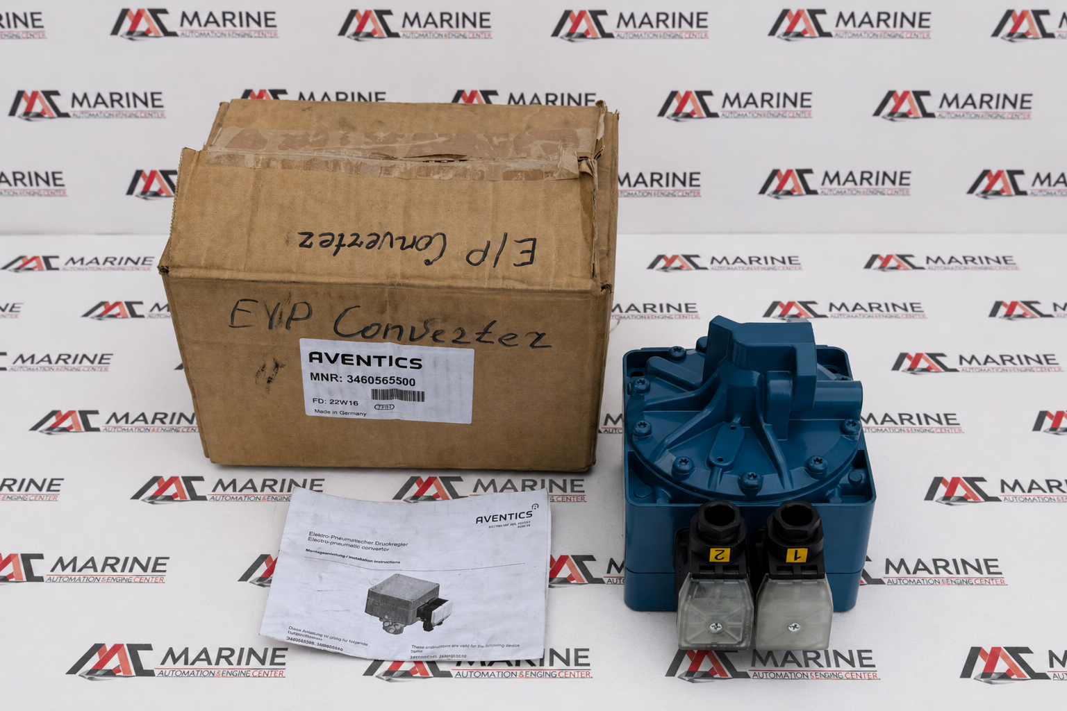 Aventics 3460565500 Electro-Pneumatic Regulating / Proportional Valve