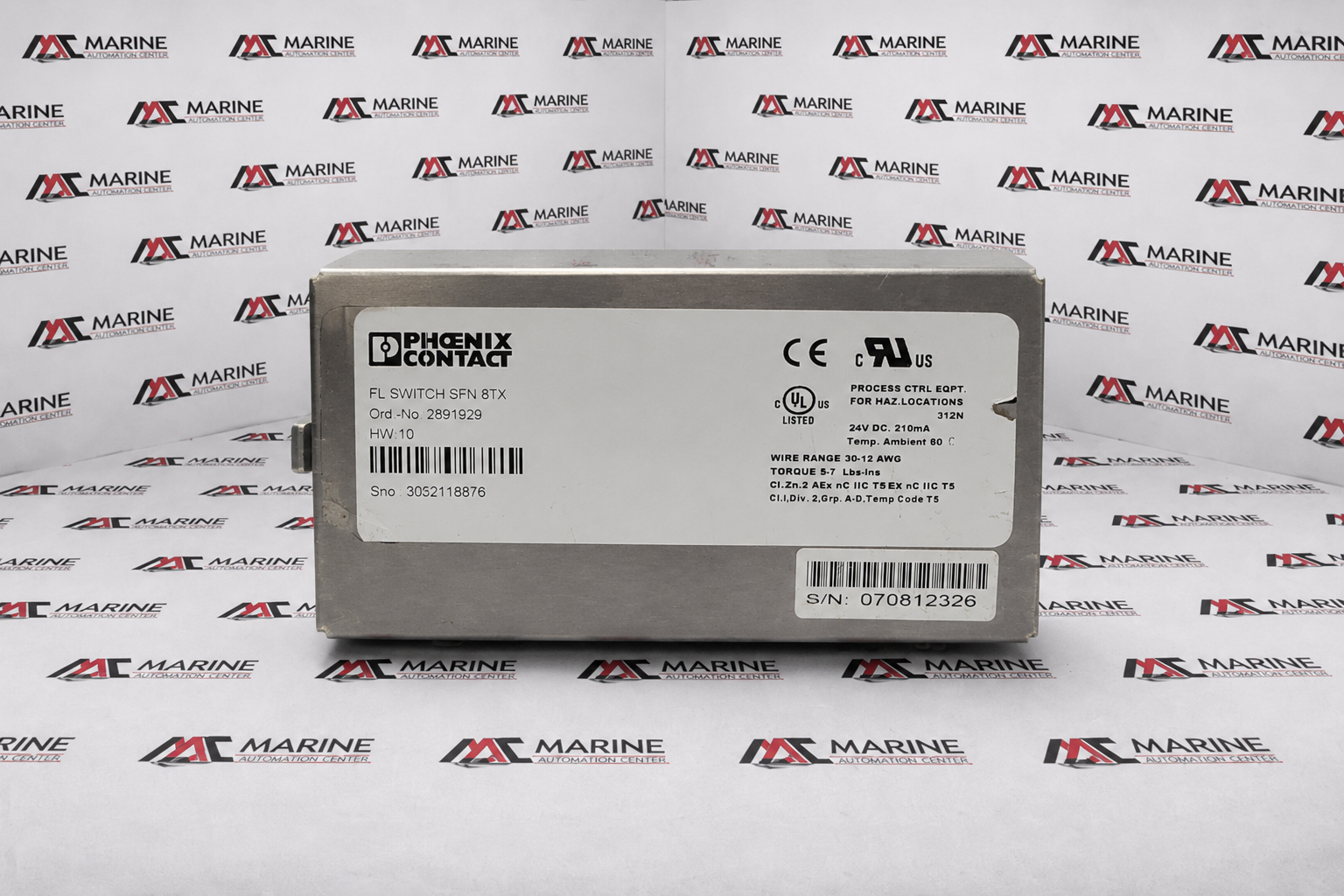 Phoenix Contact FL SWITCH SFN 8TX Unmanaged Industrial Ethernet Switch thumbnail