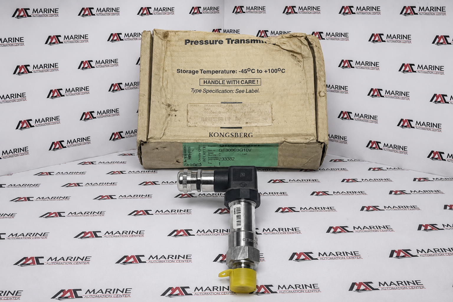 Kongsberg Maritime GT300C3G10V Pressure Transmitter