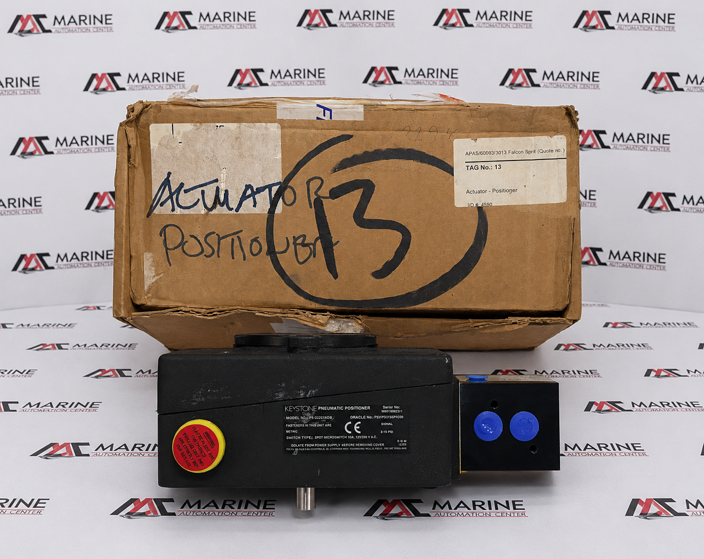 Keystone PS-02201AD0B Pneumatic Positioner thumbnail