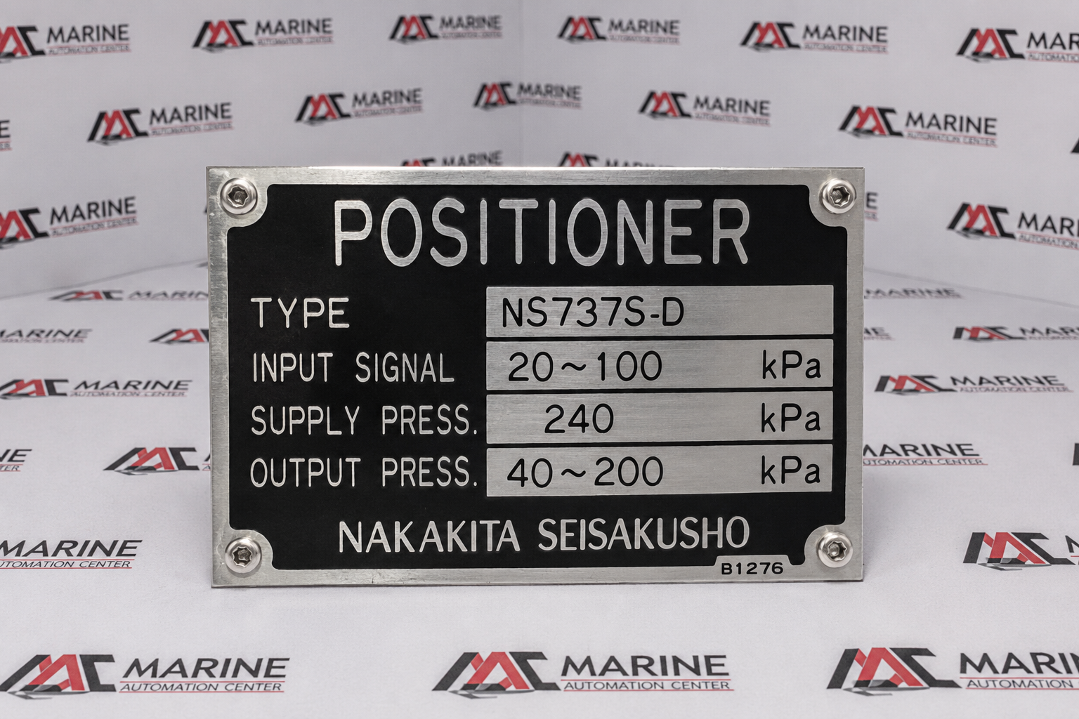 Nakakita Seisakusho NS737 Pneumatic Valve Positioner thumbnail