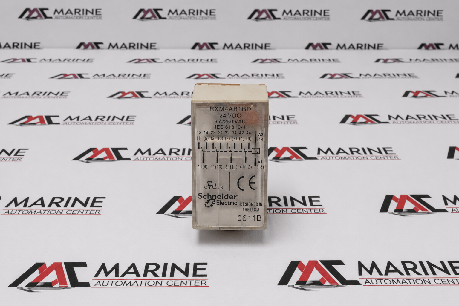 Schneider Electric Plug-in Electromechanical Auxiliary Relay Zelio Relay RXM Series