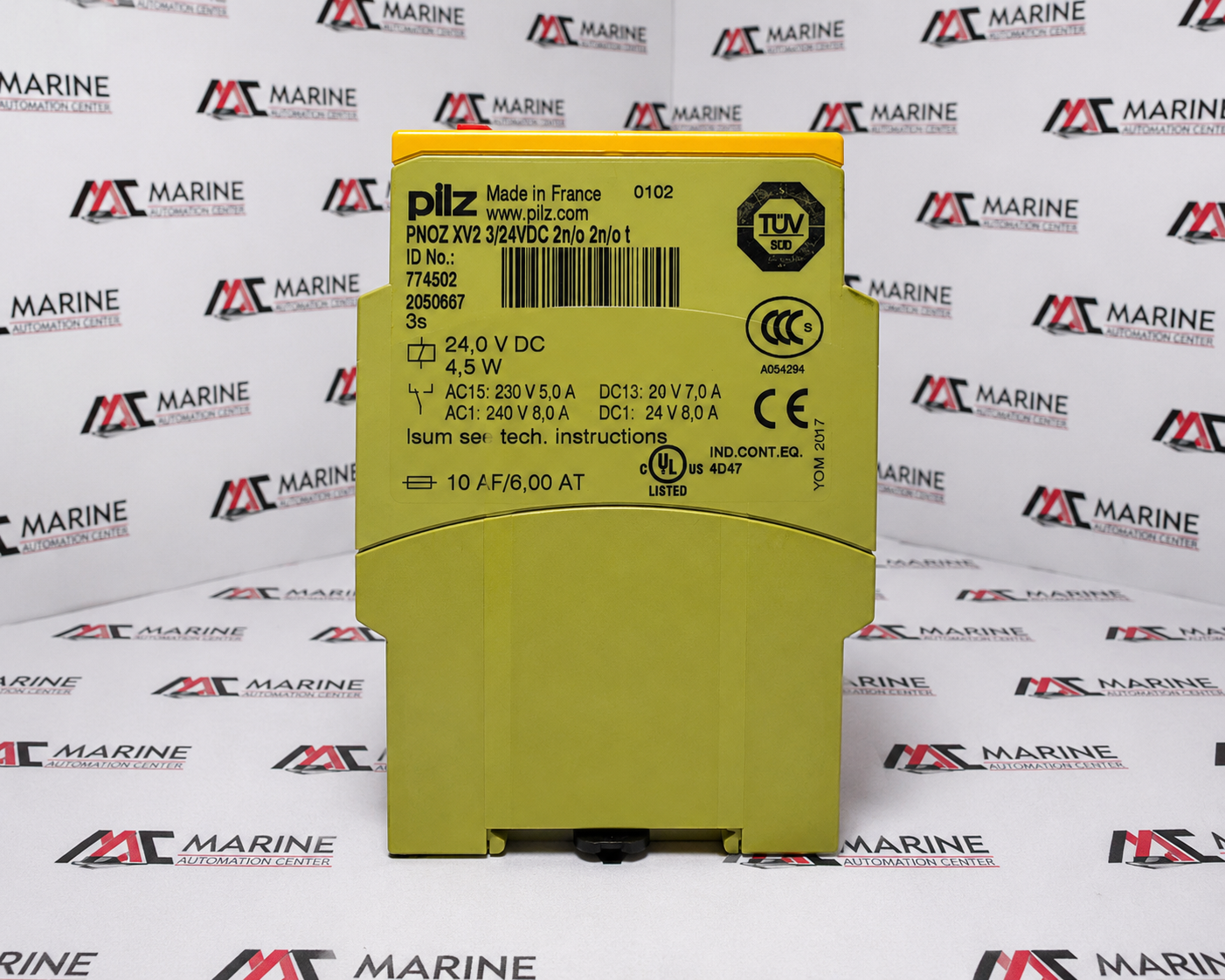 Pilz GmbH & Co. KG Configurable Safety Relay PNOZ XV2 3/24VDC 2n/o 2n/o t