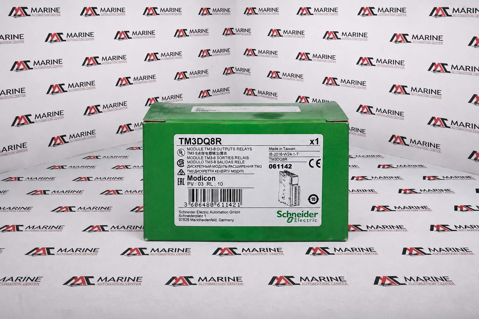 Modicon TM3 Discrete Output Module — 8 Relay Outputs thumbnail