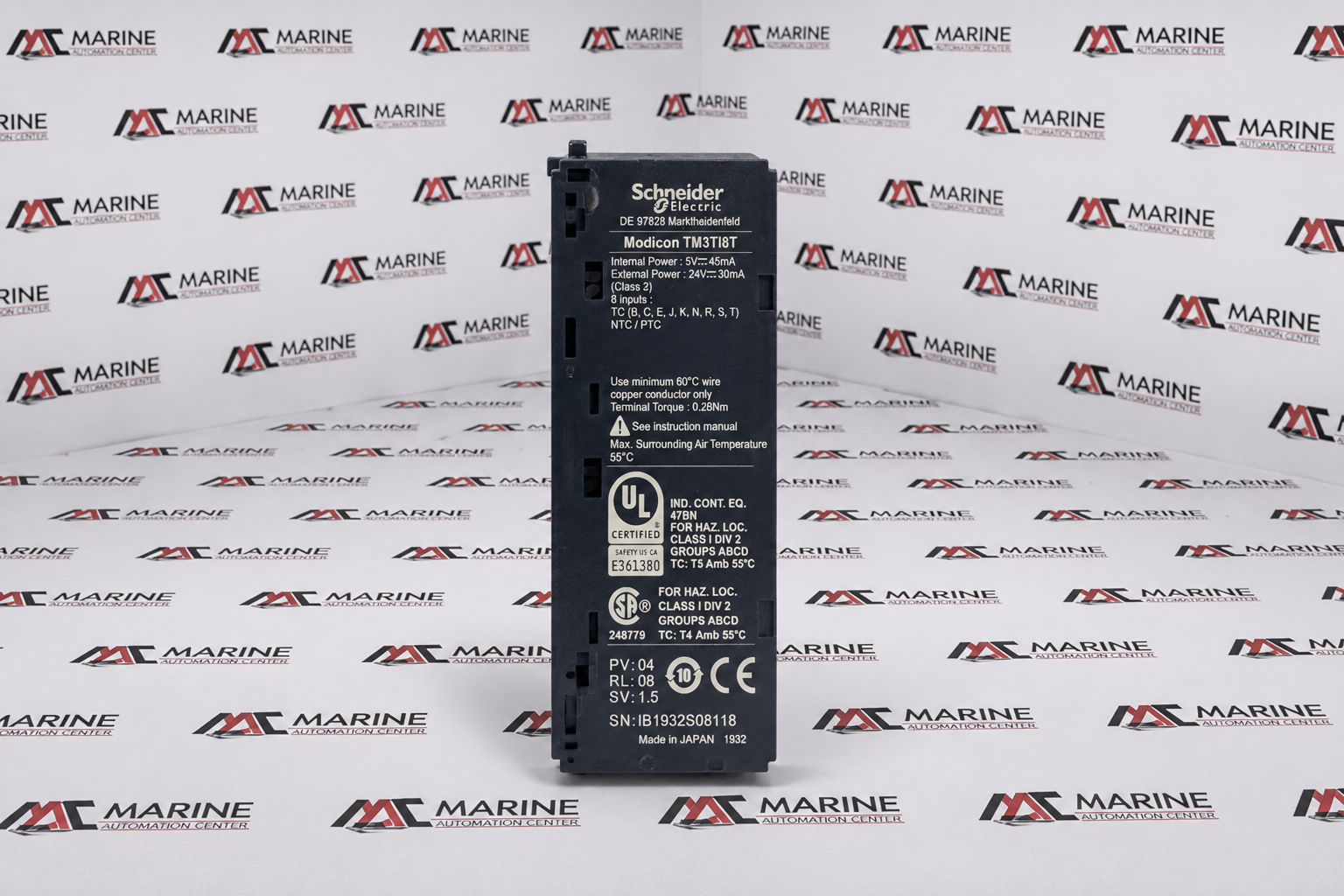 Modicon TM3 Analog Input Module — 8 Temperature Inputs thumbnail