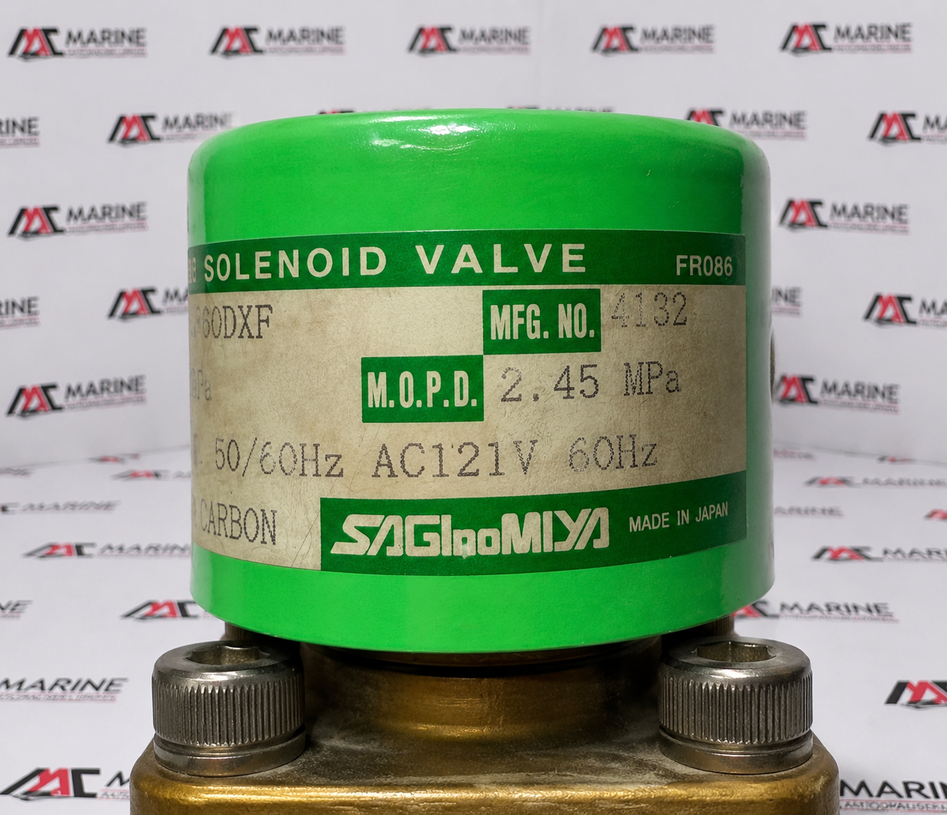 Saginomiya Seisakusho, Inc. Refrigeration Solenoid Valve REV Series