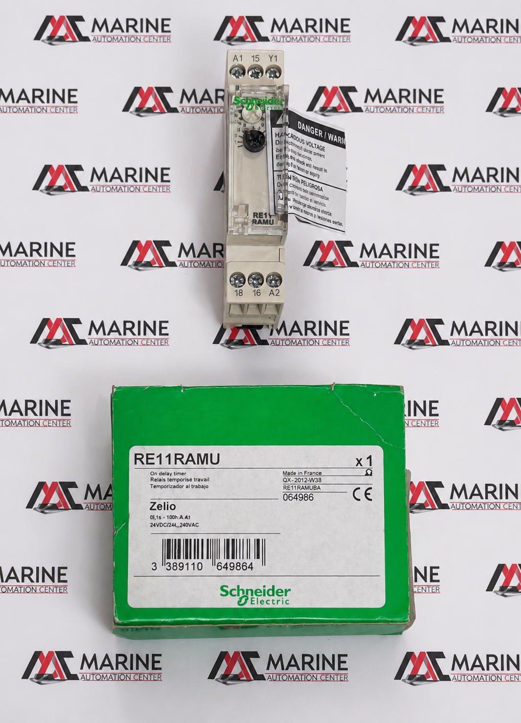 Schneider Electric Zelio Time RE11RAMU On-Delay Timing Relay thumbnail