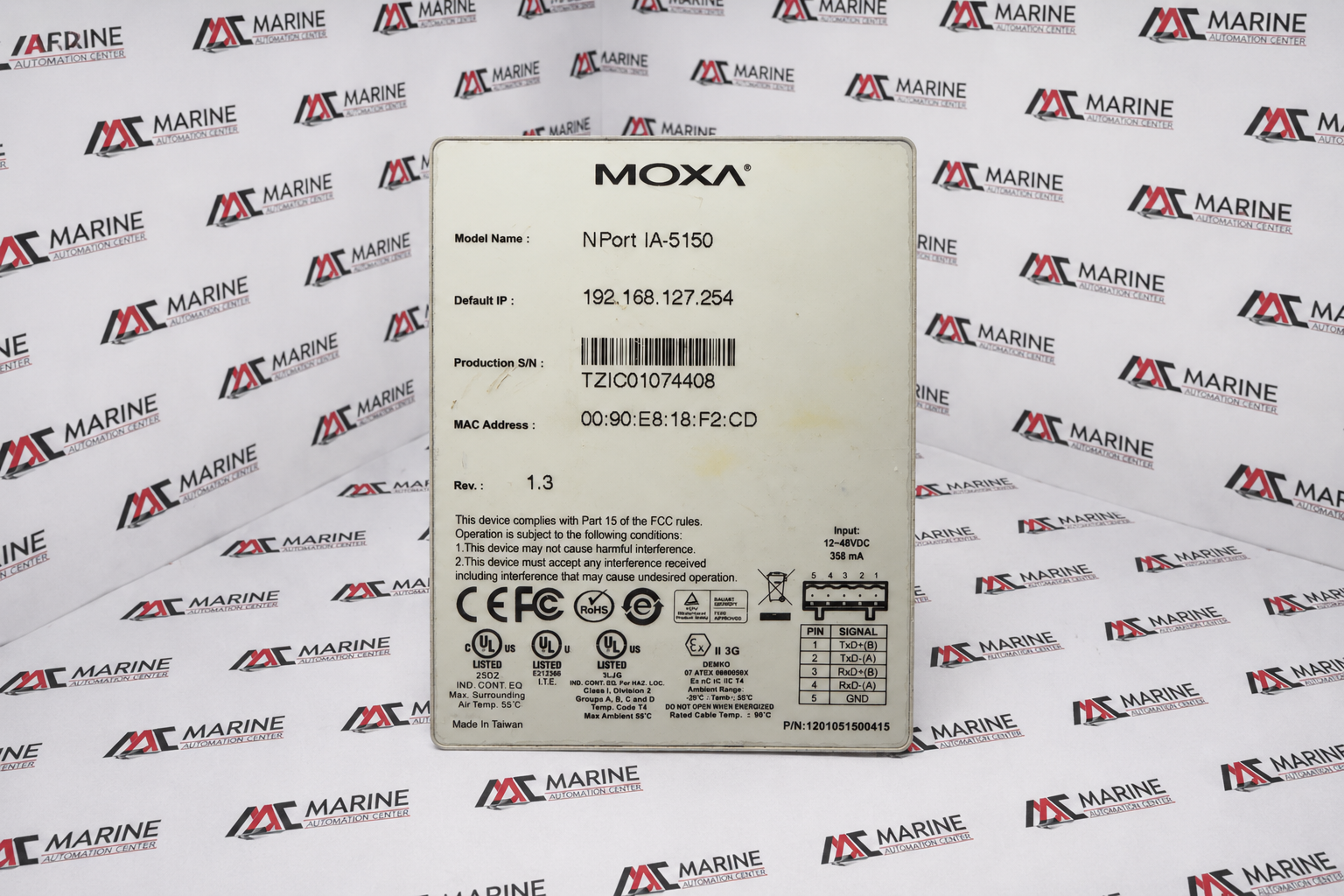 MOXA Industrial Device Server IA-5150 thumbnail