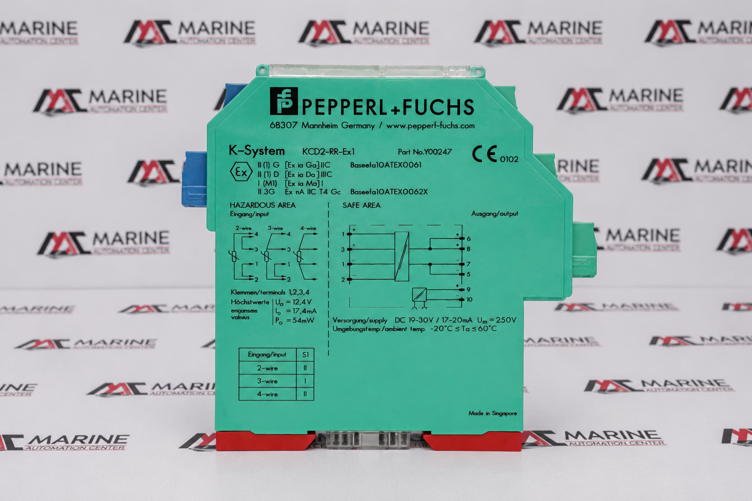 Pepperl+Fuchs KCD2-RR-Ex1 Intrinsic Safety Barrier / Galvanic Isolator thumbnail
