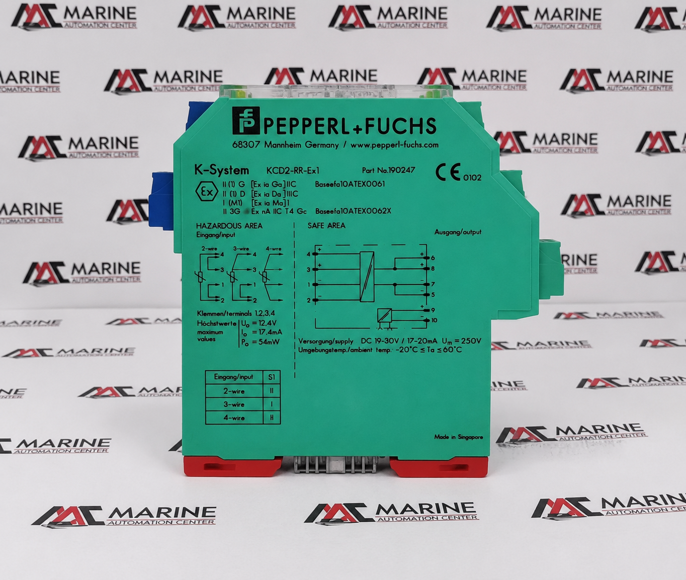 Pepperl+Fuchs KCD2-RR-Ex1 Intrinsic Safety Barrier / Galvanic Isolator thumbnail