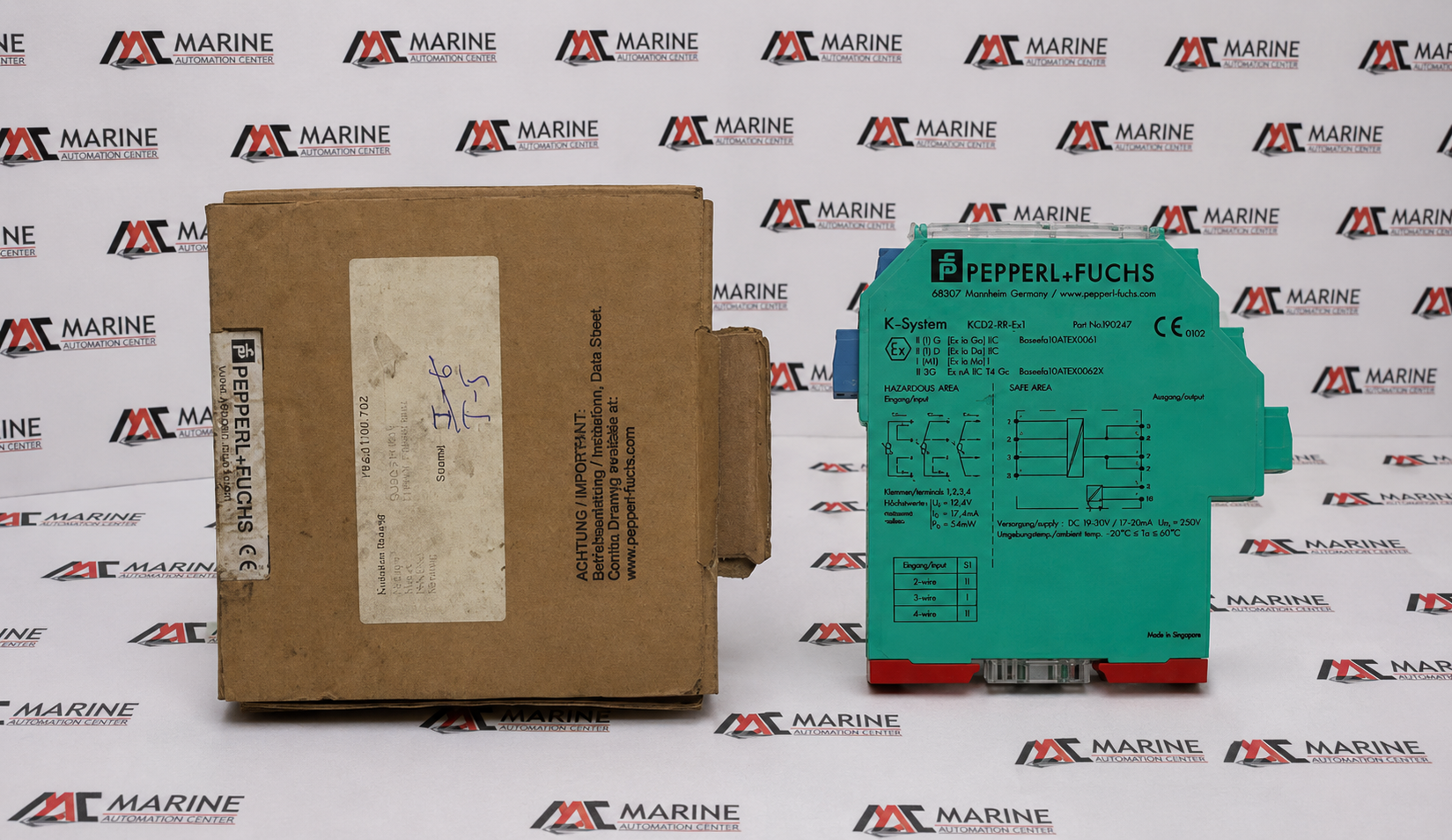 Pepperl+Fuchs KCD2-RR-Ex1 Intrinsic Safety Barrier / Galvanic Isolator thumbnail