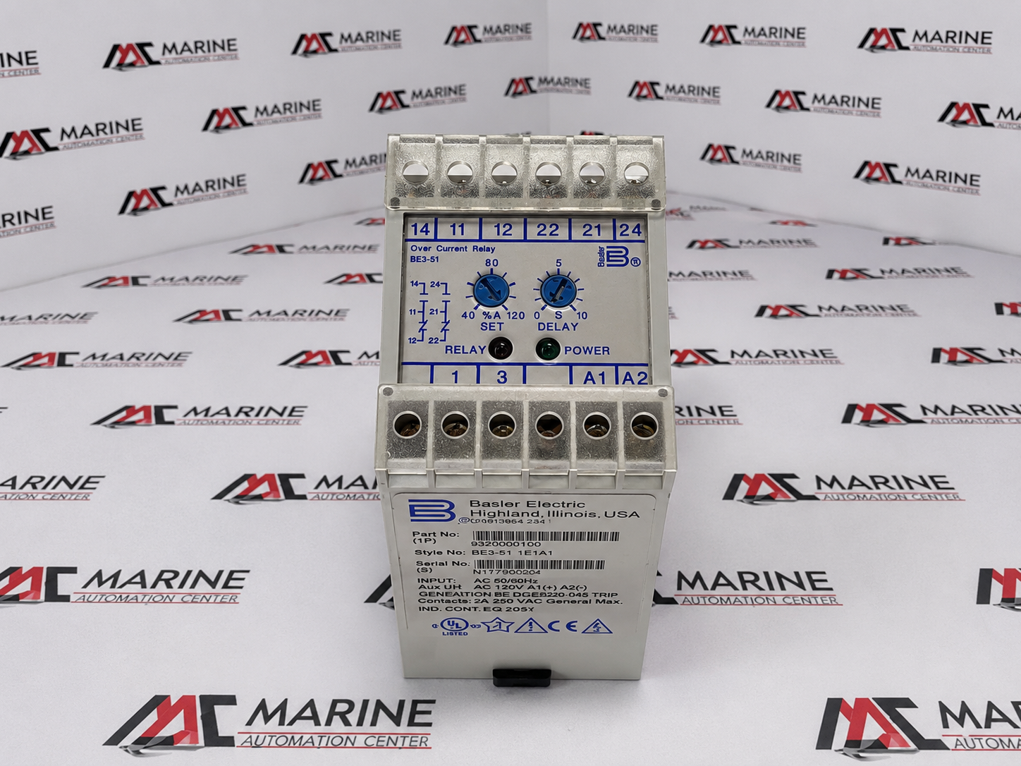 Basler Electric BE3-51 Overcurrent Relay