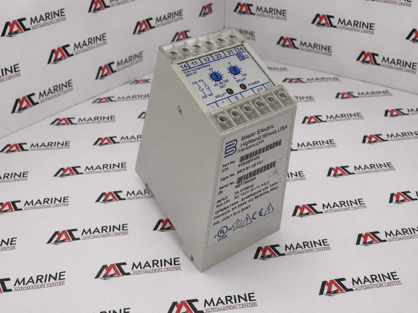 Basler Electric BE3-51 Overcurrent Relay thumbnail