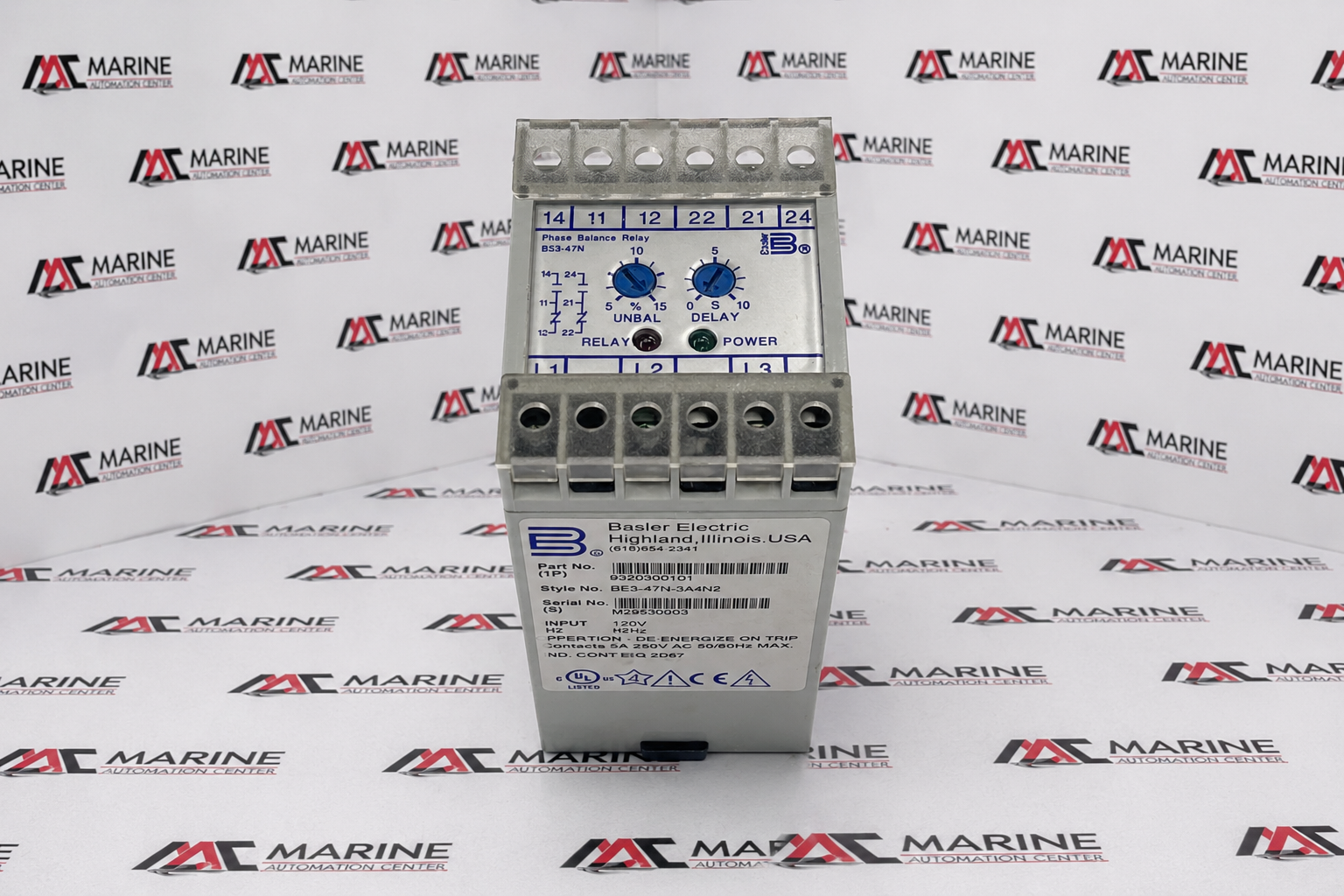 Basler Electric BE3-47N Phase Balance Relay