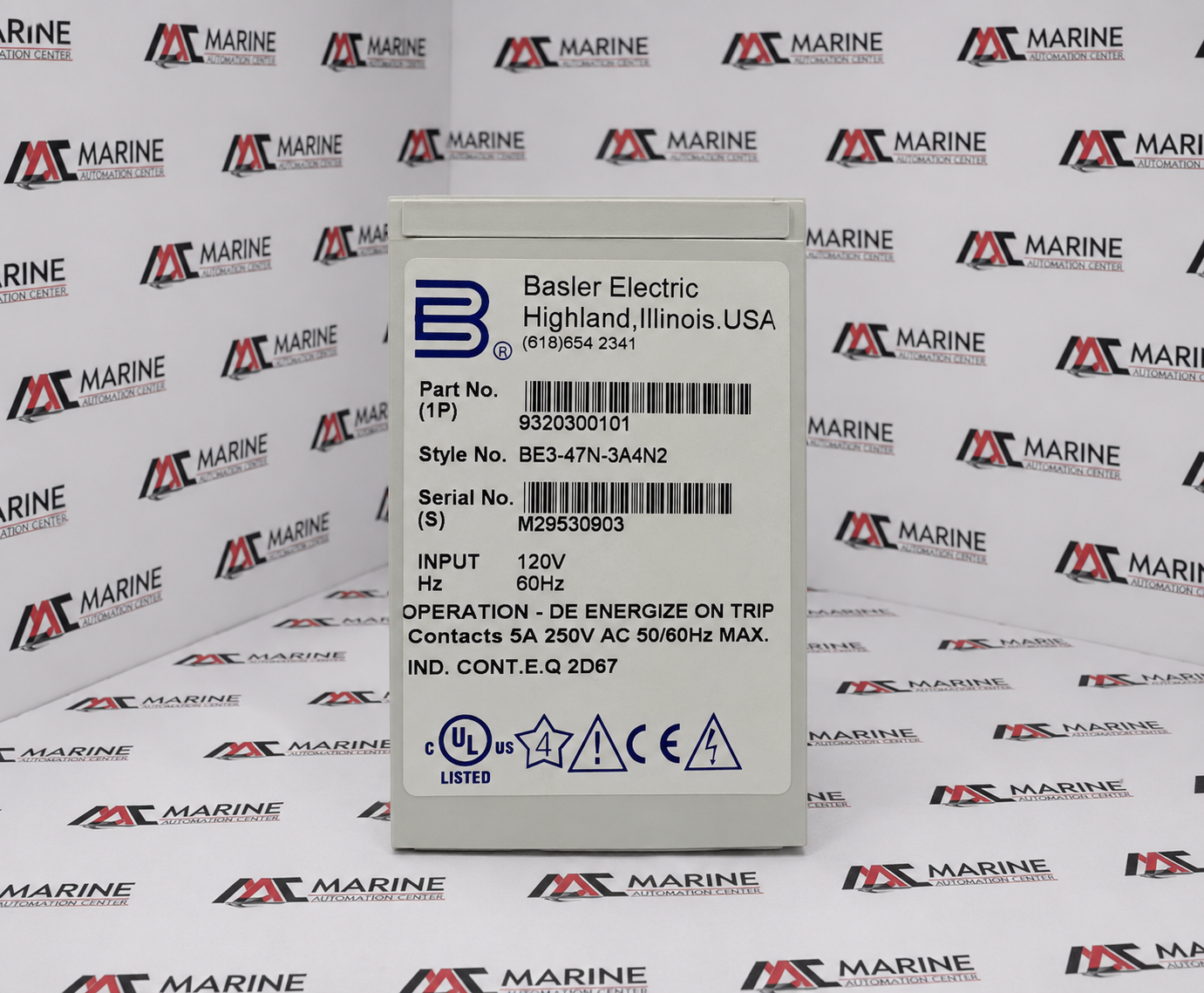 Basler Electric BE3-47N Phase Balance Relay thumbnail