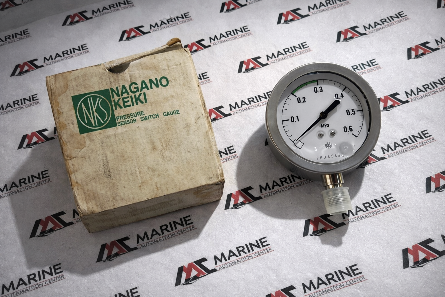 Nagano Keiki Pressure Sensor Switch Gauge GV51-133 thumbnail