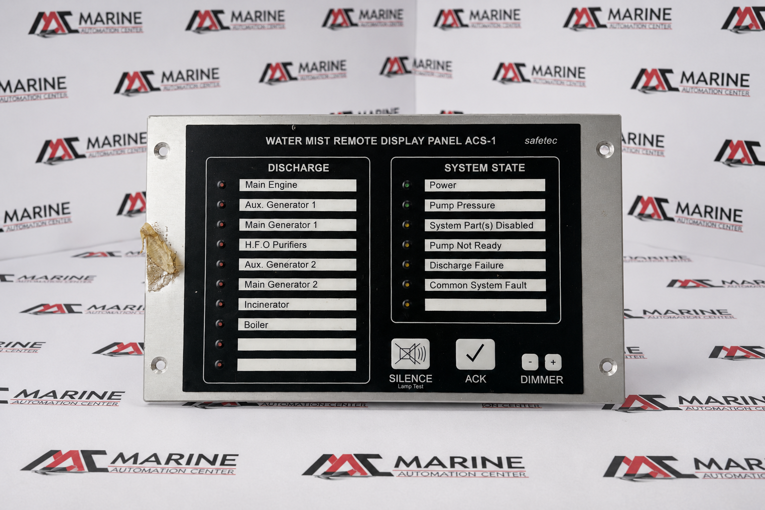 safetec  Water Mist Remote Display Panel ACS-1 thumbnail