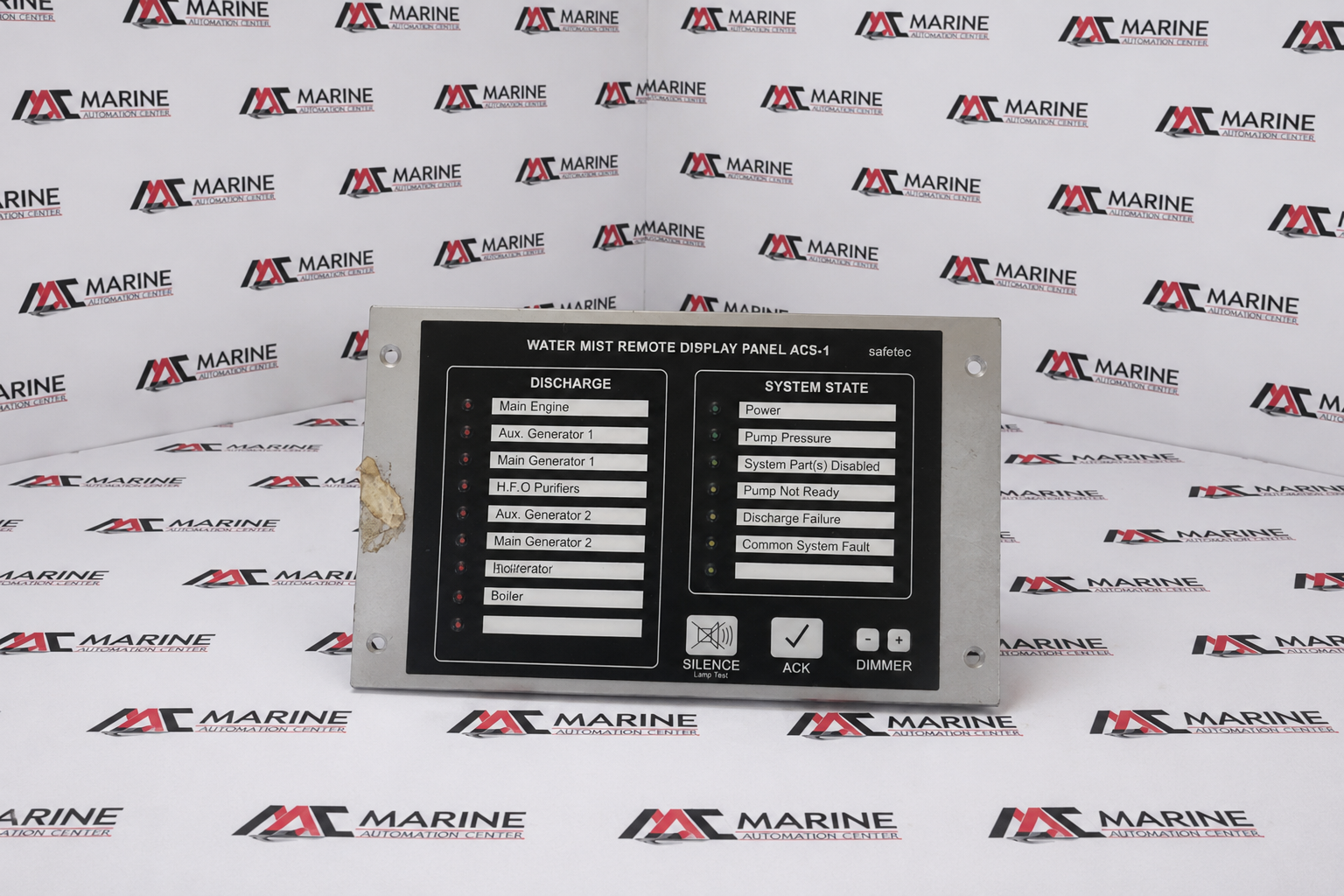 safetec  Water Mist Remote Display Panel ACS-1 thumbnail