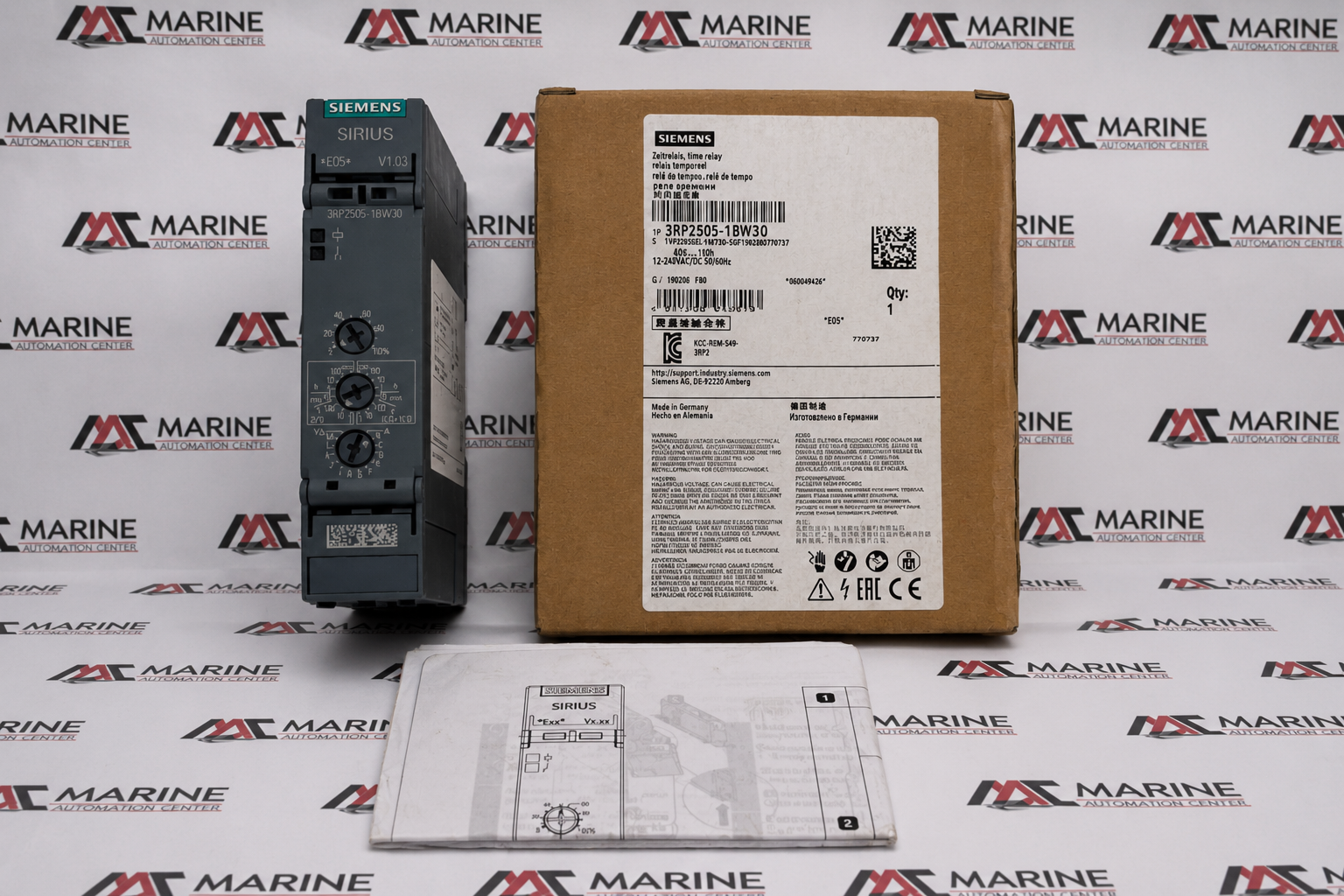 Siemens SIRIUS 3RP2505-1BW30 Multifunction Time Relay