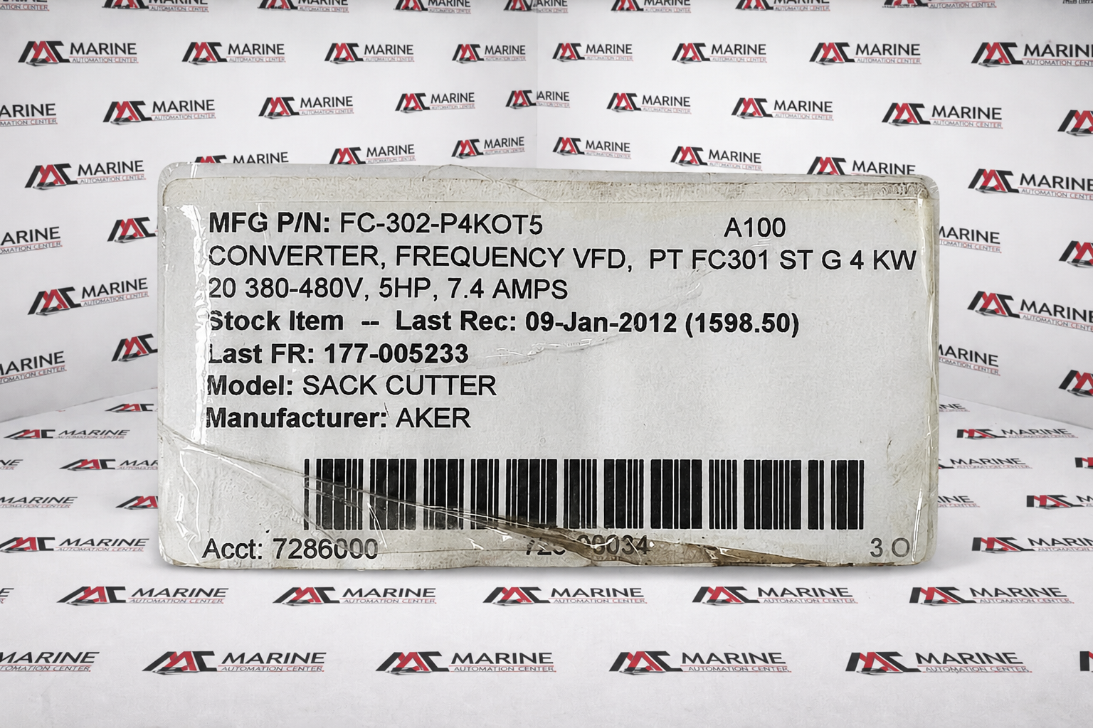 Danfoss A/S Frequency Inverter  VLT® AutomationDrive FC-302