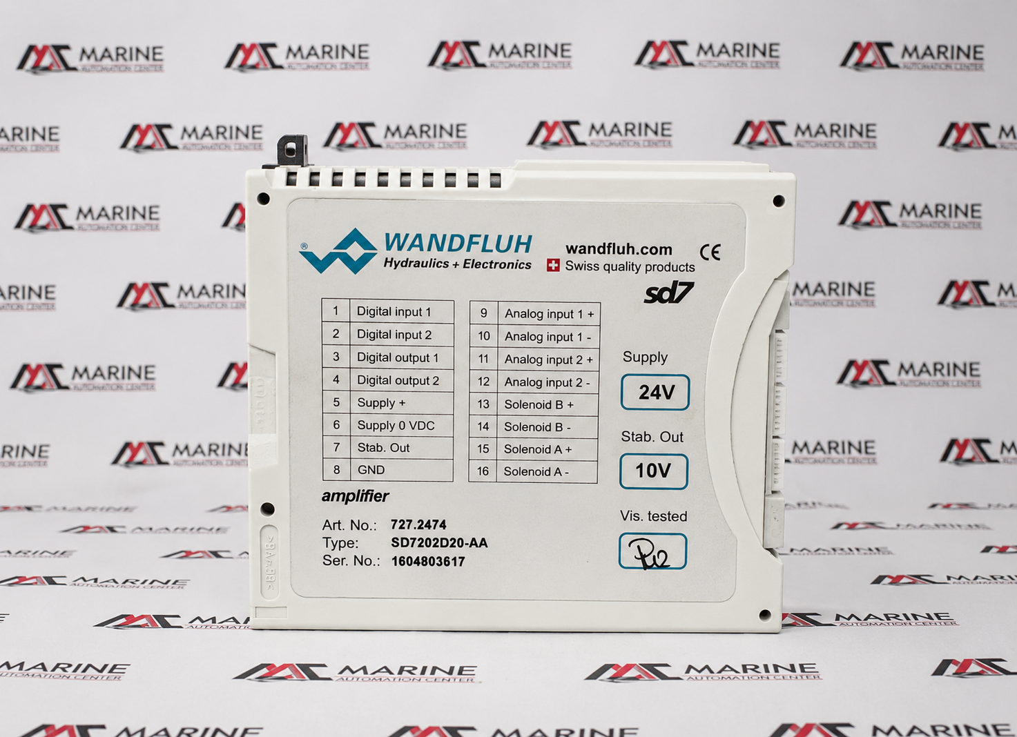 Wandfluh Digital Proportional Valve Amplifier Module thumbnail