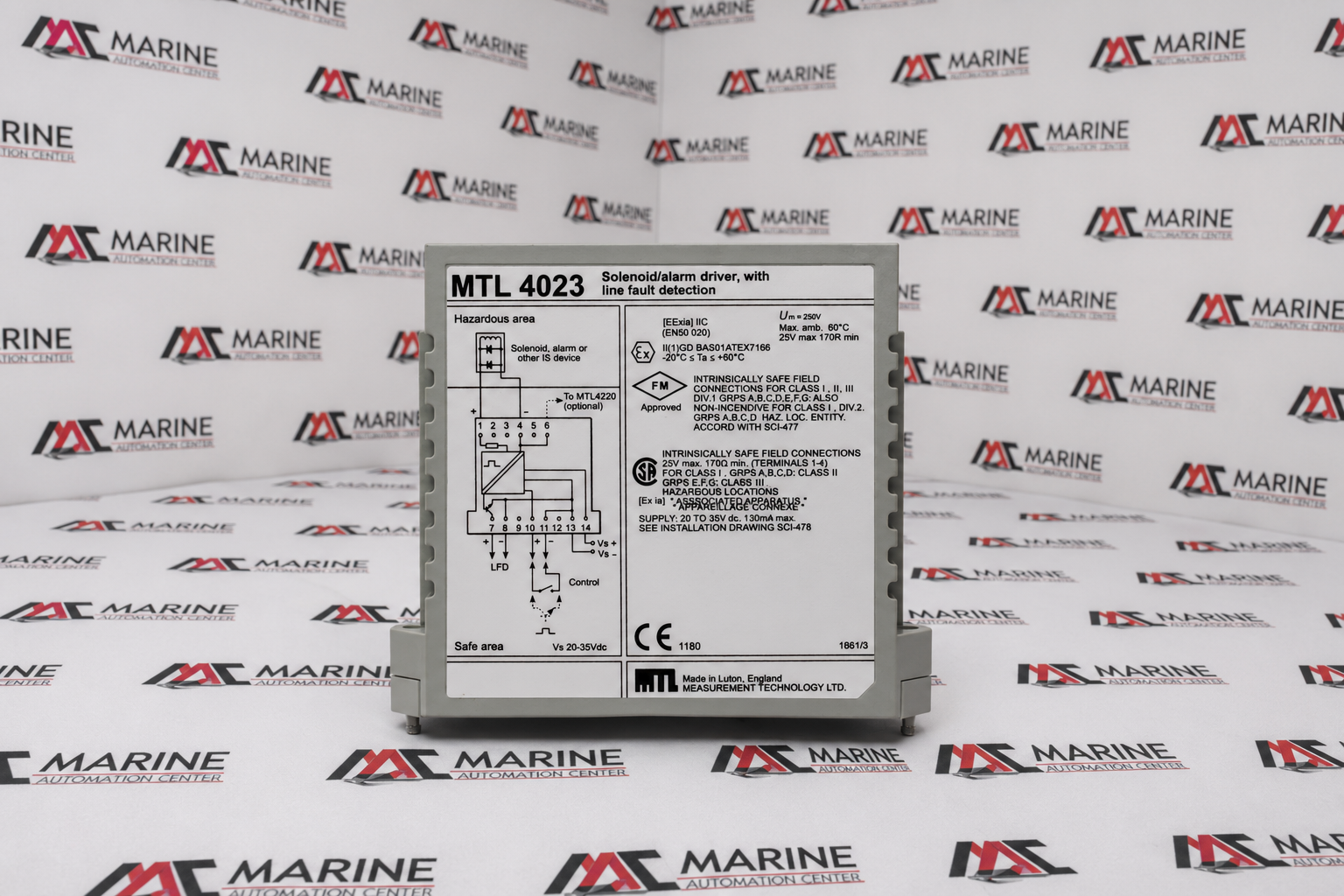 MTL 4023 Solenoid/Alarm Driver with Line Fault Detection thumbnail