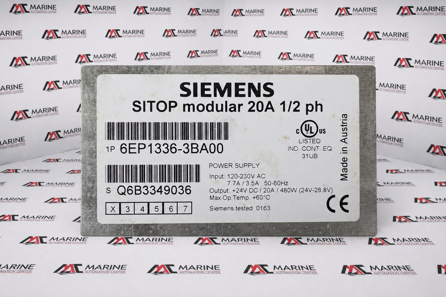 Siemens SITOP modular 20A Industrial Power Supply thumbnail