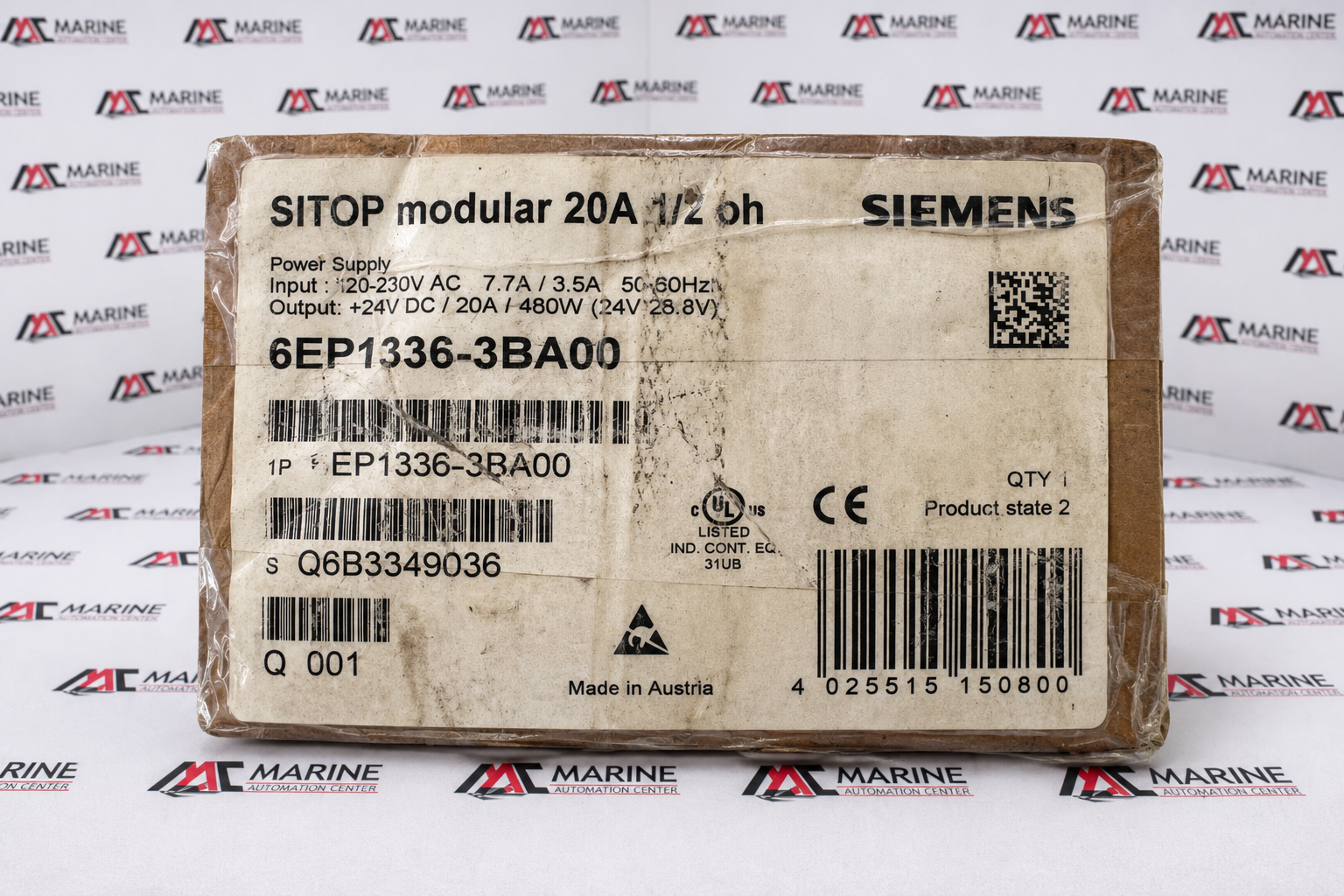 Siemens SITOP modular 20A Industrial Power Supply thumbnail