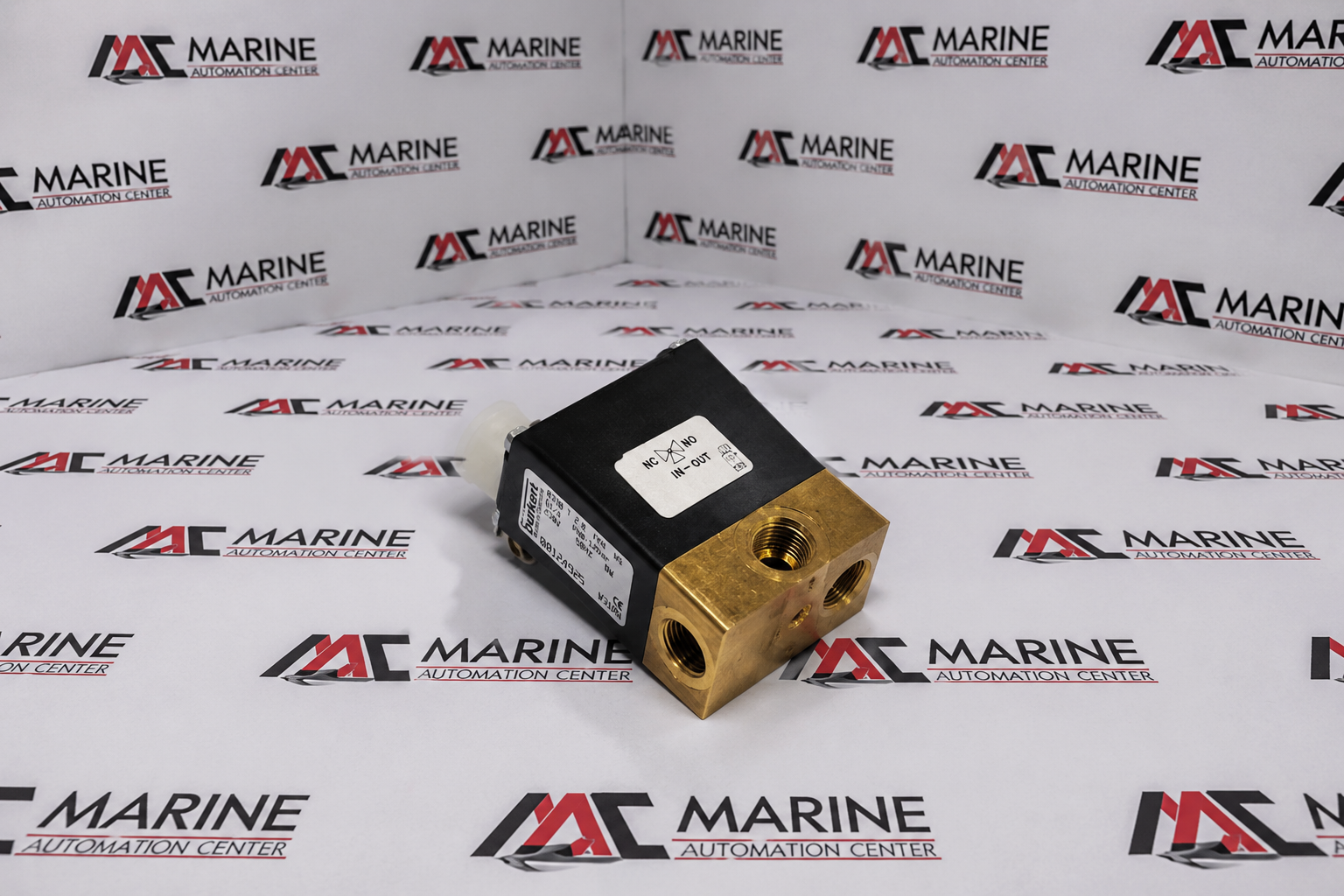 Bürkert Brass Pivoted Armature Solenoid Valve 0330 thumbnail