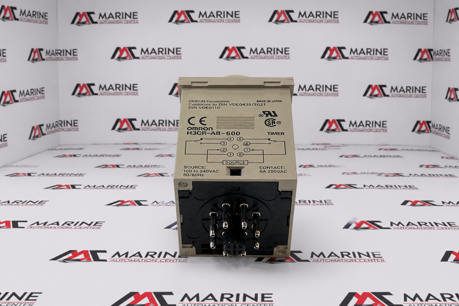 Omron Timer Relay H3CR-A8-600 thumbnail