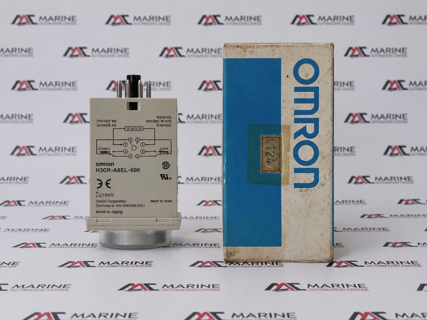 Omron Timer Relay H3CR-A8EL-600