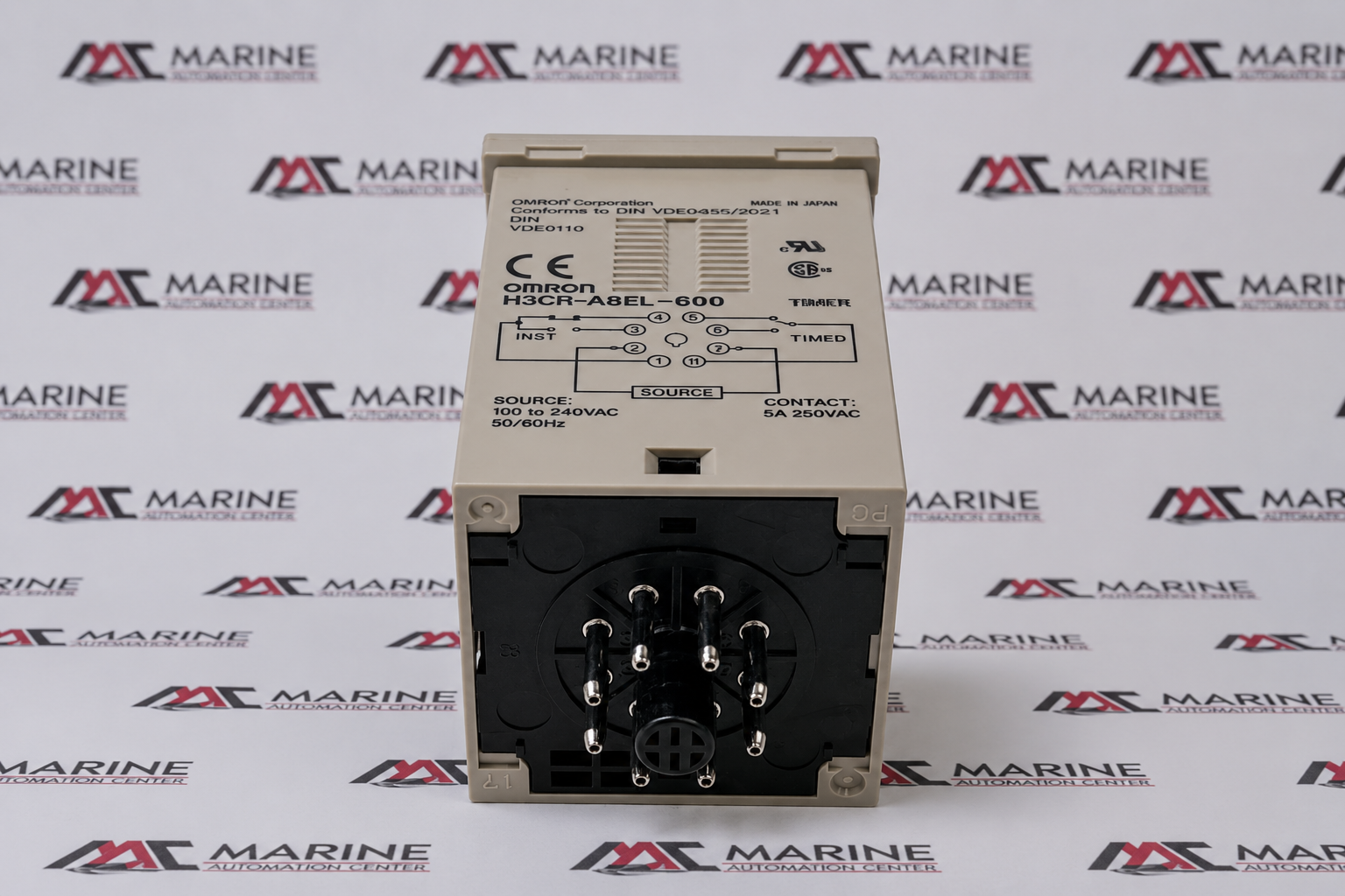 Omron Timer Relay H3CR-A8EL-600 thumbnail