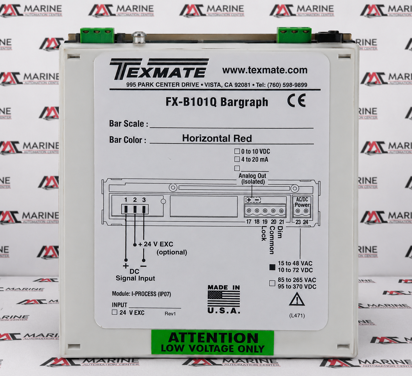 Texmate Bargraph Meter FX-B101Q thumbnail