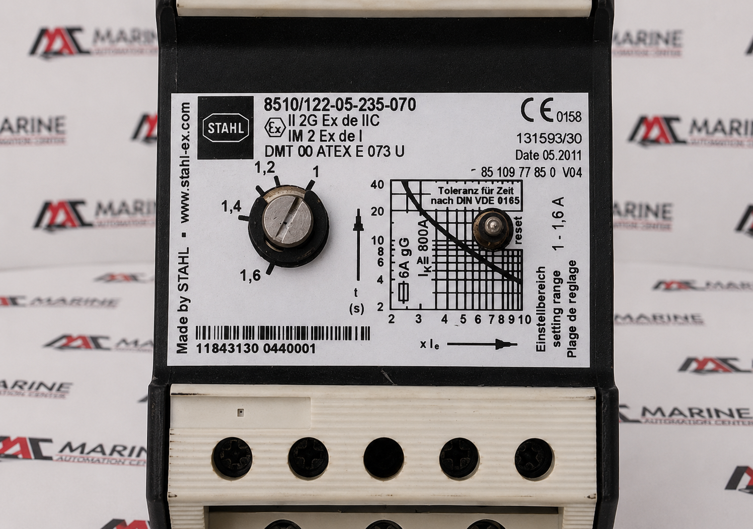 R. STAHL Explosion-Protected Motor Protection Relay Series 8510 thumbnail
