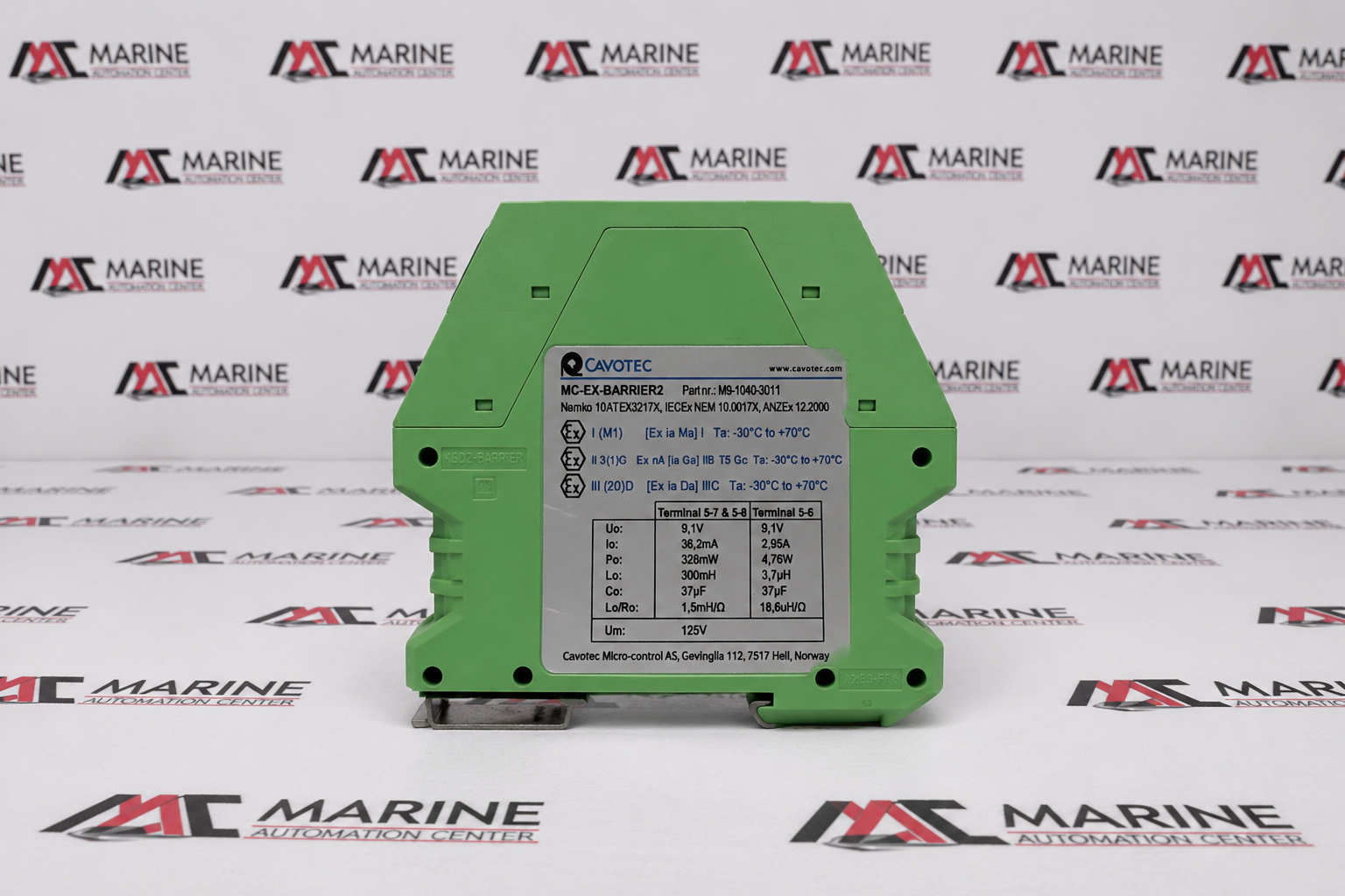 Cavotec Micro-control MC-EX-BARRIER2 Intrinsically Safe Safety Barrier thumbnail