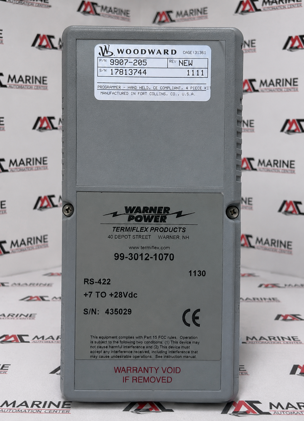 Woodward Hand Held Programmer 9907-205 thumbnail