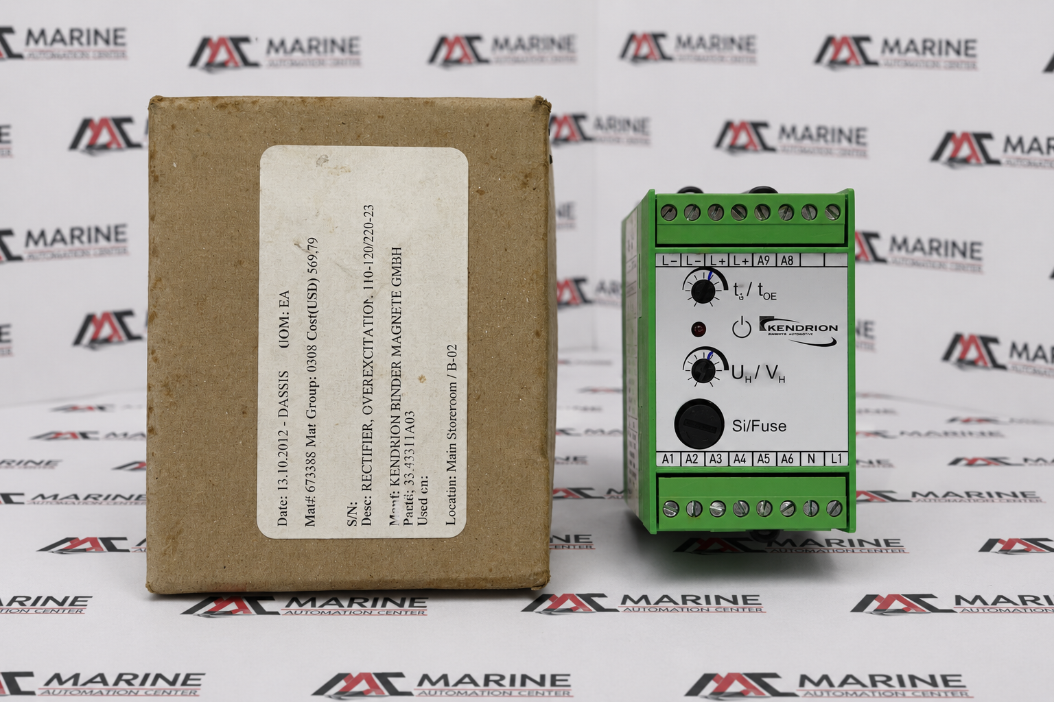Kendrion Binder Magnete Single Phase Overexcitation Rectifier