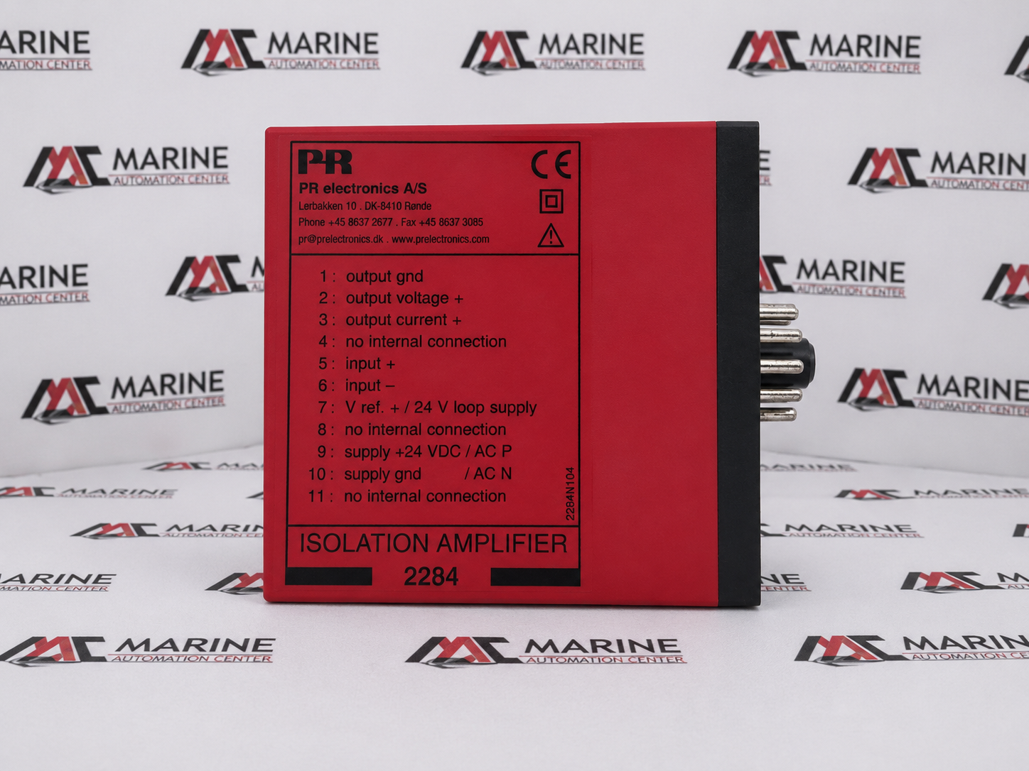 PR Electronics Isolation Amplifier / Signal Isolator  2284B8D2