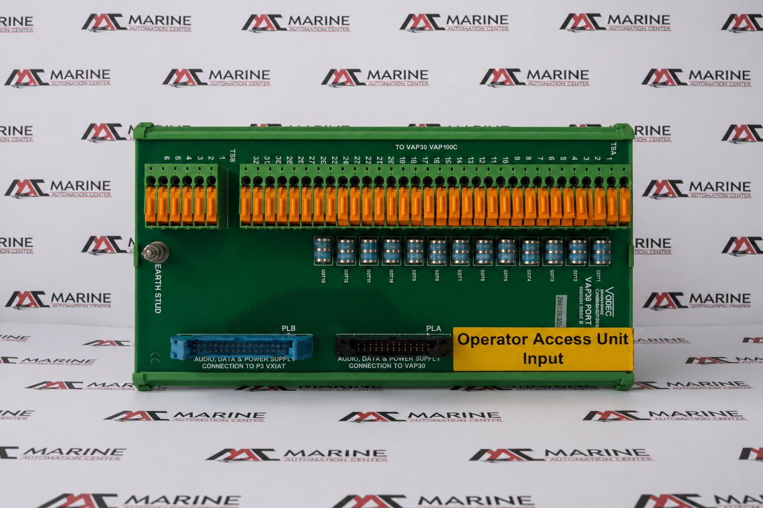 BARTEC VODEC  VAP30 Port Interface Operator Access Unit Input / PAGA Communication Interface Port