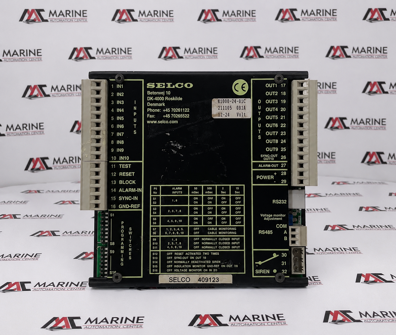 SELCO A/S M1000 Series Process Alarm Monitor / Annunciator Panel thumbnail