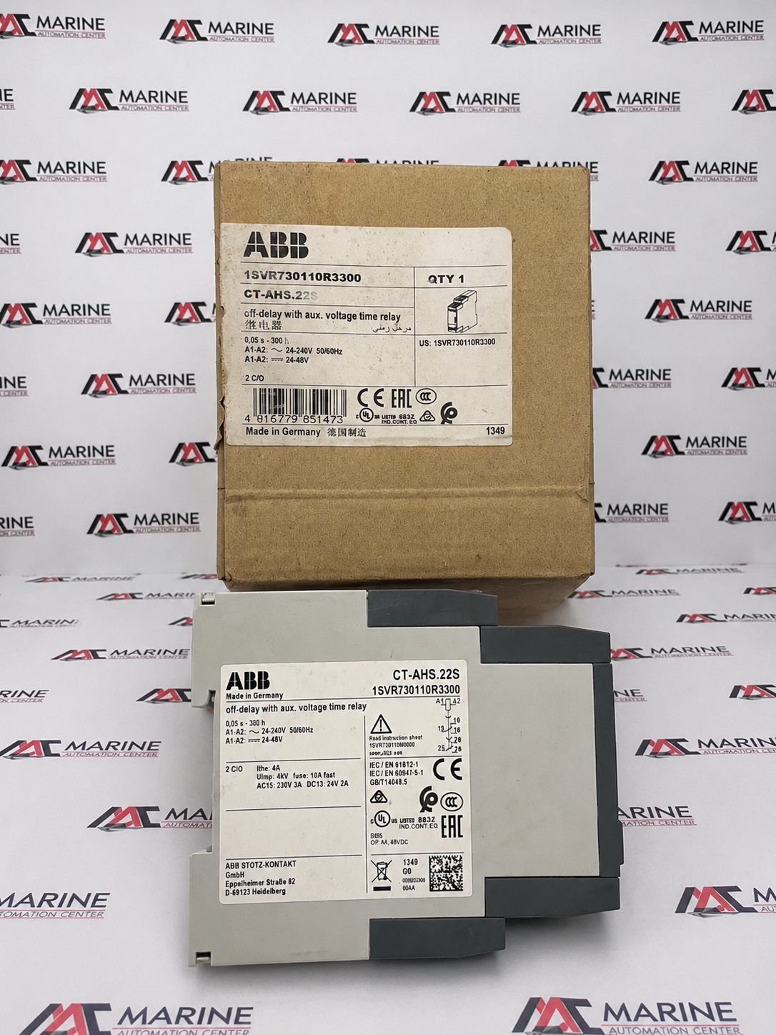 ABB Voltage Time Relay
