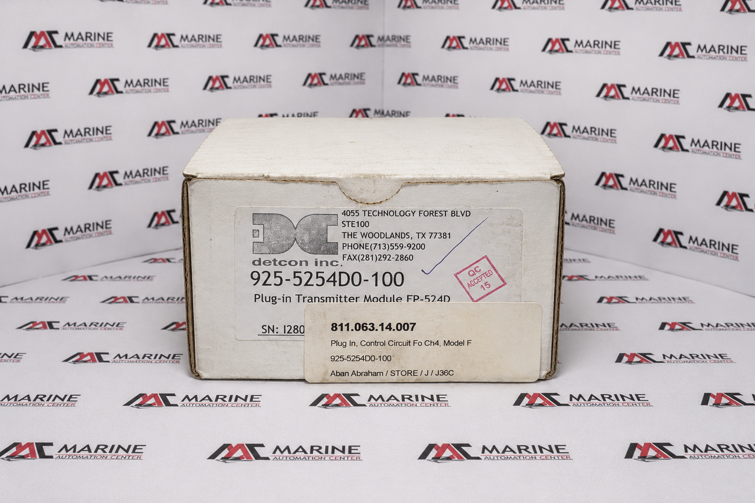 Detcon Plug-in Combustible Gas Transmitter Module FP-524D (MicroSafe™ LEL Gas Sensor)