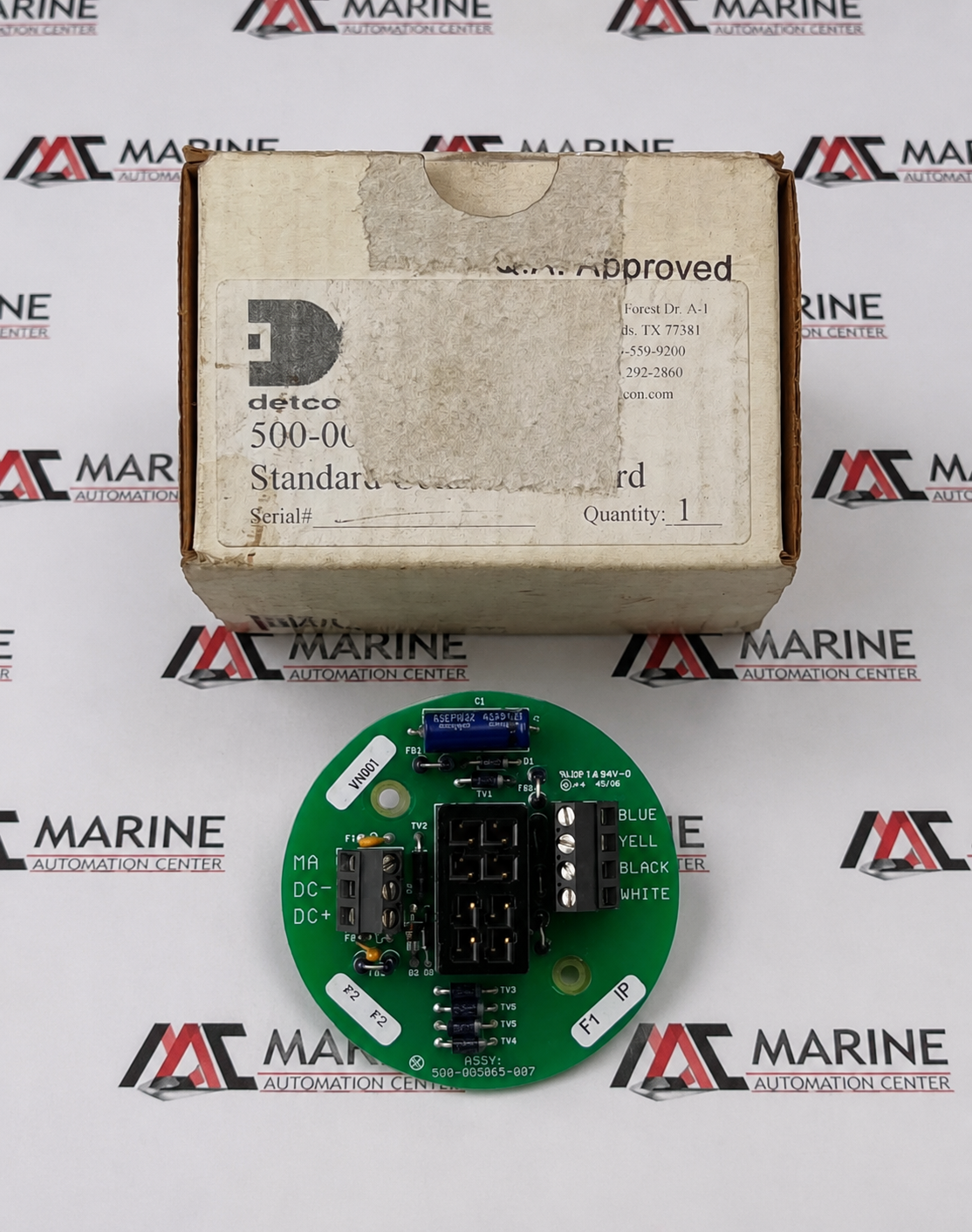 Detcon 500-005065-007 Standard Connection Board