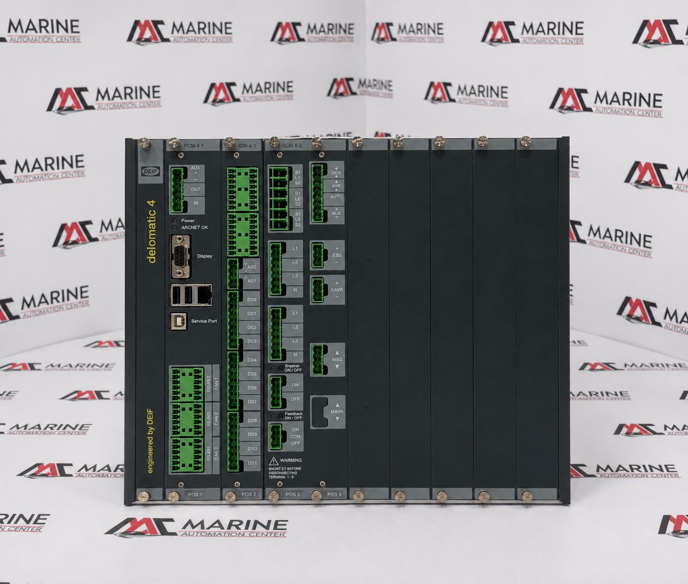 DEIF Delomatic 4 DGU 0002 Generator Control Unit thumbnail