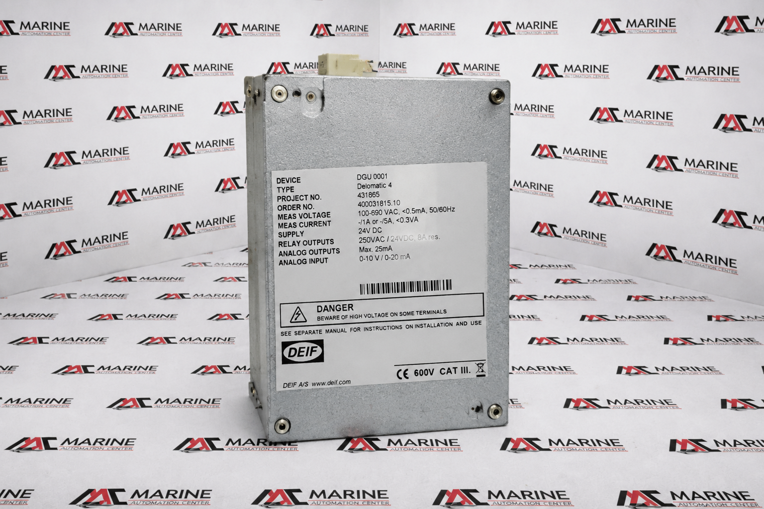 DEIF Delomatic 4 DGU 0001 Generator Control Unit thumbnail