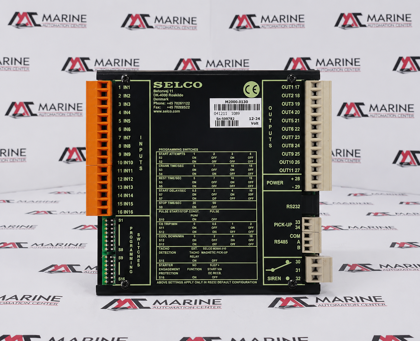 SELCO M2000.0130 Alarm Engine Controller thumbnail