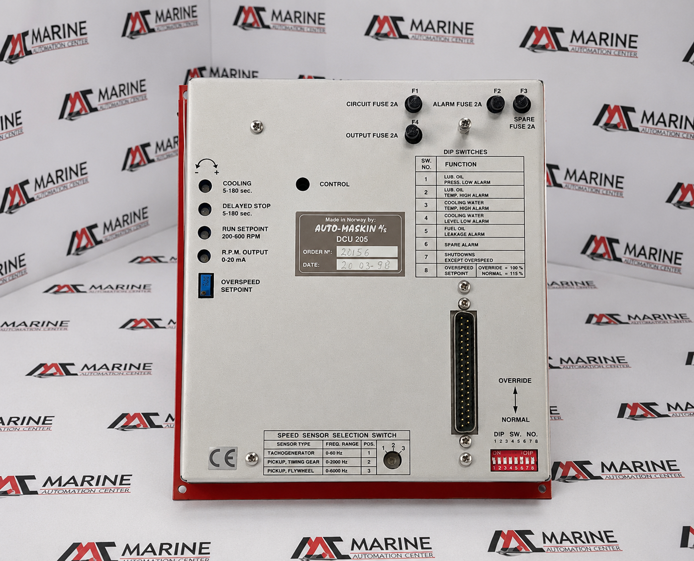 AUTO-MASKIN  Diesel Engine Control Unit  DCU 205 thumbnail