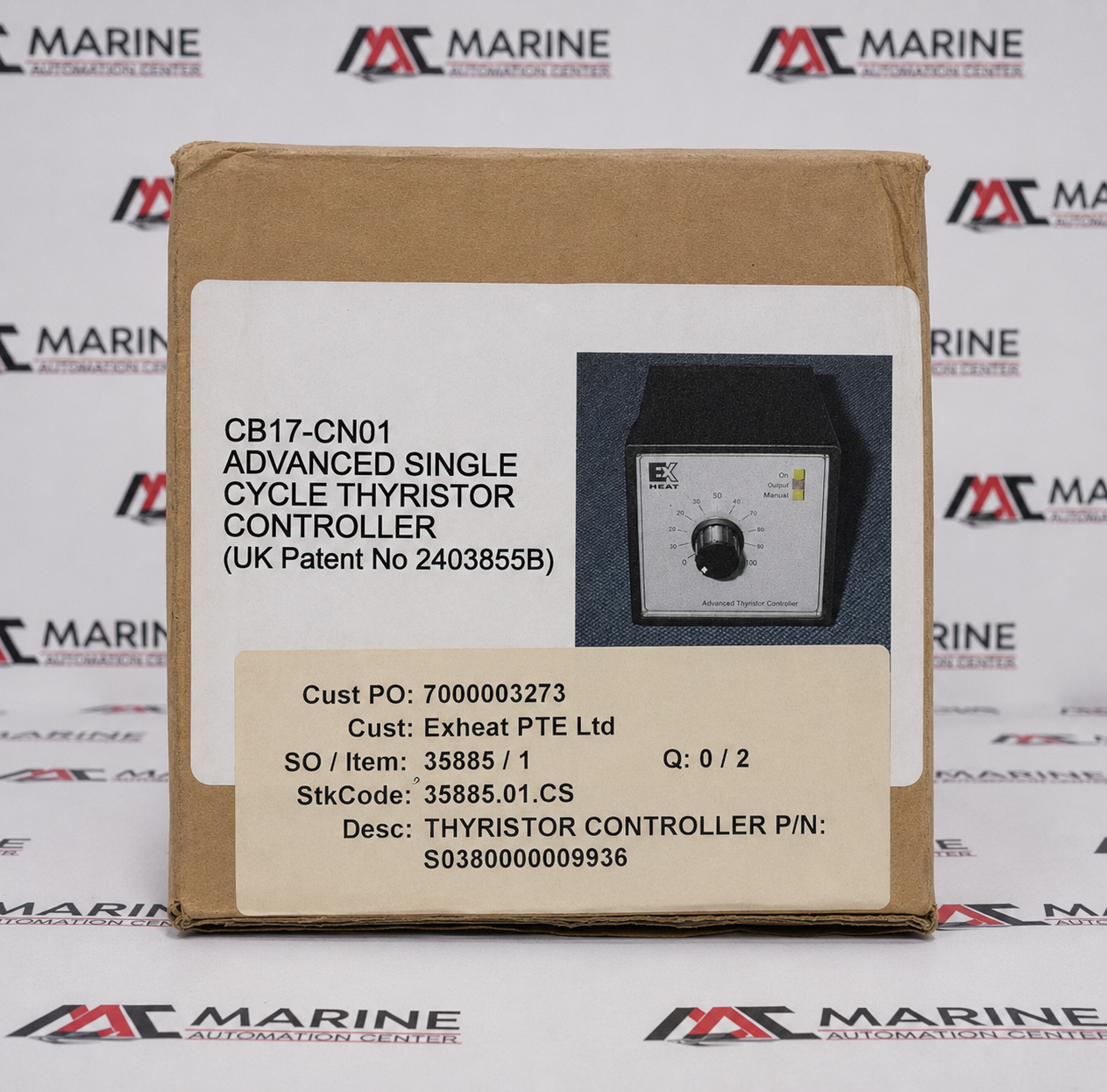 EXHEAT CB17-CN01 Advanced Single Cycle Thyristor Controller thumbnail